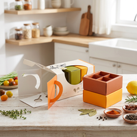 Boîte de poignée de carte blanche, boîte de papier d'emballage alimentaire, ouverture de fenêtre personnalisée, boîte cadeau écologique, personnalisée