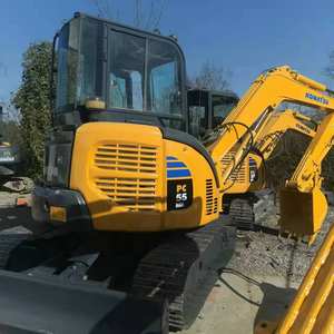 Venta caliente Komatsu PC55 Excavadora sobre orugas Equipo de construcción confiable con bomba de motor de caja de cambios de motor Cummins - Product Image 2