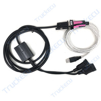 Para Linde Doctor Cable de diagnóstico Carretilla elevadora diésel Conectores de 6 pines y 4 pines Tractor P Apilador de paletas L Escáner de diagnóstico