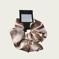 Élastiques à cheveux en satin de couleur unie, style européen et américain, accessoires pour queues de cheval et tresses AWYQYH