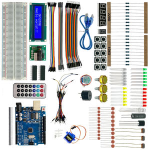 Kit de démarrage d'affichage LCD1602 OKY1026 avec carte pour projets électroniques DIY - Product Image 1