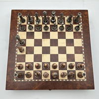 Ventes directes du fabricant de haute qualité d'un nouveau jeu d'échecs à double tiroir avec des tailles personnalisables