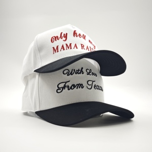 Casquette de baseball bicolore à 5 panneaux, logo personnalisé, faible MOQ, broderie OEM, design graphique créatif, pièce durable, qualité supérieure - Product Image 5
