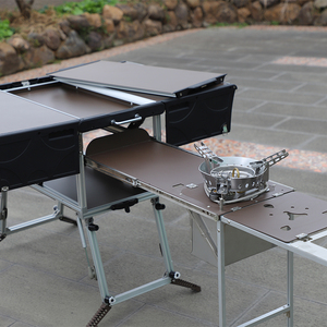 Bulin C650 BBQ Factory Camp cocina de aluminio y Rv mesa de cocina plegable para acampar fácil de llevar cocina móvil al aire libre - Product Image 5