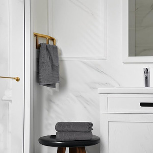 Serviettes de spa, de beauté, de fitness et de salon noires, 100 % coton, résistantes au blanchiment, avec logo brodé personnalisé, faible MOQ, vente en gros - Product Image 3