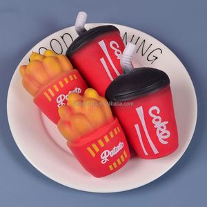 ของเล่นบีบคลายเครียดรูปแก้วโคล่า พร้อมหลอดดูด ทำจากยาง TPR สำหรับเด็กอายุ 5 ปีขึ้นไป - Product Image 4