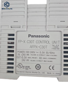 FP-X C30T AFPX-C30T ชุดควบคุม PLC ตัวควบคุมลอจิกแบบตั้งโปรแกรมได้ โมดูลควบคุมระบบอัตโนมัติทางอุตสาหกรรม ความเสถียรสูง อุตสาหกรรม - Product Image 1