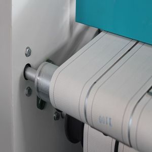 Fers à repasser plats industriels de 3000 mm, <span class=keywords><strong>machine</strong></span> à repasser les draps commerciaux avec correction automatique de la bande transporteuse - Product Image 5