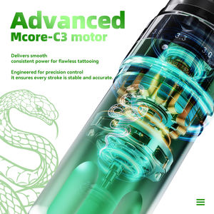 Machine à tatouer sans fil Dragonhawk Fold <span class=keywords><strong>Pro</strong></span>, professionnelle, moteur sans noyau, cartouches d'aiguilles 2,4-4,2 mm - Product Image 5