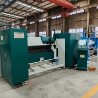 Presse plieuse en métal à réglage automatique Coupeur de machine pliante en acier inoxydable et aluminium traité