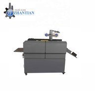 ZTFM 390G Machine à plastifier électrique chauffage à l'huile papier grand format jusqu'à 375x570mm boîtier avec moteur à noyau emballage en bois