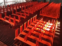 JUXIN Garantie 1,5 an Cadre de rouleau porte-charge pour les industries minières et de la construction, Support de rouleau pour convoyeur à bande