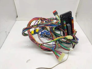 Pièces détachées pour excavatrices E312D E320D E320DL E315DL, faisceau de câblage moteur C4.2 C6.4 2595296 pour excavatrice, faisceau de câblage interne et externe - Product Image 3