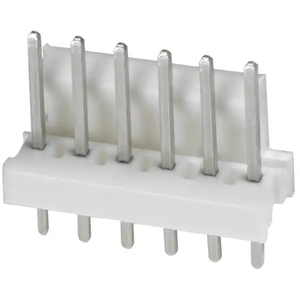 Conector TYCO/AMP/TE 640456-6 MTA-100, Soporte de Pin Recto de 6 Pines, 180 Grados, 2.54mm, Original - Product Image 1