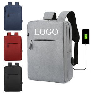 הסיטונאי לוגו מותאם אישית קיבולת גדולה עמיד למים עסקים נייד תרמיל נסיעות שקית שפם עם מטען USB - Product Image 1