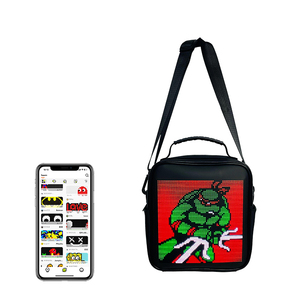 Smart LED <b>Backpack</b> with App Control Programmable Screen <b>Waterproof</b> Shoulder Travel Bag DIY Animation Smart Dynamic Fashion Bag - Product Image 4