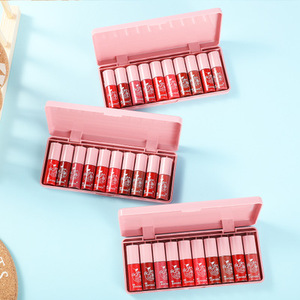 <span class=keywords><strong>TEAYASON</strong></span> - Caja de 10 Brillos Labiales Perlados Rosados, Hidratantes y de Larga Duración, Sin Manchas, con Espejo - Product Image 4