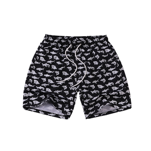 Pantaloncini da Spiaggia Arancioni da Uomo Shark One Plus Best Seller con Motivo Animale Impermeabili ad Asciugatura Rapida Stampa Digitale Esportazione Globale Abbigliamento da Spiaggia - Product Image 3
