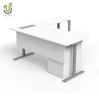 Ensemble de meubles de bureau de direction de luxe modernes IULTRA durables et faciles à assembler pour une utilisation par le PDG et le directeur