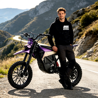 Moto électrique puissante T1, version compétition, avec moteur de réduction automatique des roues, pour course professionnelle, moto tout-terrain adulte