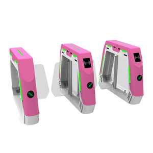 بوابة دوارة أوتوماتيكية للتحكم في الدخول مع معدل تعرف عالٍ للوجه، مصنوعة من الفولاذ المقاوم للصدأ، مضادة للدخول غير المصرح به، مناسبة للصالات الرياضية - Product Image 1