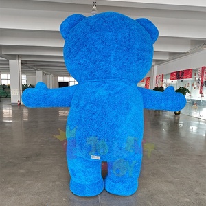 <span class=keywords><strong>2025</strong></span> mới màu xanh <span class=keywords><strong>Inflatable</strong></span> gấu bông sang trọng Linh Vật Trang phục dễ thương và hài hước phim hoạt hình gấu vai trò chơi ăn mặc Ăn mặc - Product Image 3