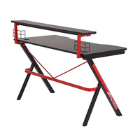 Bureau de jeu hk1 hauteur, bloc de jambes réglables, John Lewis Jamesdar, organisateur de jambes de travail japonaises, bureau de jeu johhanna