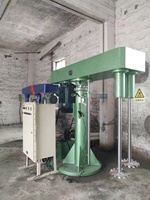 45 kw 2500 L équipement de machines chimiques ligne de production d'encre agitateur mélangeur à grande vitesse
