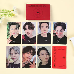 KPOP Jung Kook V MAP OF THE SOUL ON:E Photocards Jimin Jin Tarjetas Lomo de doble cara Selfie Postal Fans Colección Regalo de recuerdo - Product Image 2