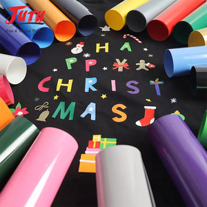 ไวนิลพีวีซีถ่ายเทความร้อนสำหรับเสื้อยืดพิมพ์ไวนิลพิมพ์ลายผ้าทอแบบม้วนได้ - Product Image 2