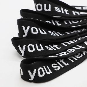 Fashion Heavy Duty Woven Jacquard <b>Lanyard</b> Custom Logo Keychain Strap Music Event Artist Id Badge <b>Lanyard</b> - Product Image 4