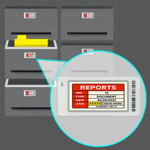 Hub de fichiers E-Paper, écran E Ink, signalisation électronique de bureau, affichage numérique E-Ink de l'entreprise, matériau ABS, Wifi, étiquette de rayon ESL - Product Image 1