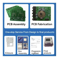 Fabricant de circuits imprimés FR-4 8 couches, service de sourcing de composants électroniques, assemblage SMT DIP, service de montage, certifié CE, emballage sous vide