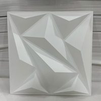 Panneaux muraux en PVC décoratifs pour l'intérieur, plafond en PVC imitation bois, panneaux 3D pour plafond