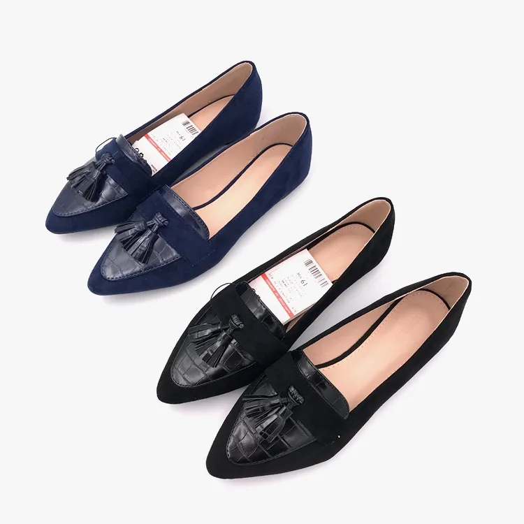 Stylish women pointed ballet flat shoes