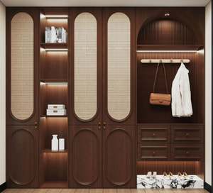 Armoire de villa, meubles de maison, armoire de chambre à coucher, solutions personnalisées pour les villas, les appartements et les hôtels - Product Image 3