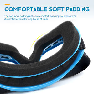 Lunettes de sport pour jeunes Lunettes de sécurité multifonctionnelles à lentille anti-rayures avec sangle réglable pour le ski, le cyclisme et les activités de plage - Product Image 2