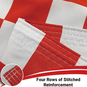 Гоночный двухсторонний флаг из полиэстера - Product Image 3