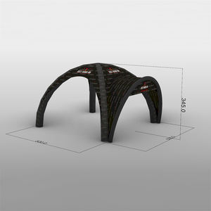 Tenda kubah laba-laba tiup portabel tenda kanopi udara 8m untuk acara pesta luar ruangan promosi iklan dan kegiatan merek - Product Image 5