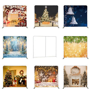 8x8 triển lãm thương mại thiết bị gối trường hợp căng thẳng thẳng vải hiển thị Ống khung sinh nhật đảng Backdrop Photo Booth căng thẳng cao - Product Image 1