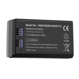 Batería de repuesto de 7.2V 3Ah para Godox VB26 VB26A VB30 Pro, compatible con V1 Pro V100 V860III V850III y la serie completa VB26A - Product Image 3