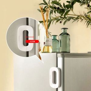 Baby Child Safety Refrigerator Door <b>Lock</b> <b>with</b> Security <b>Cable</b>-Quick Install Modern Simplicity Design ABS+POM Material JY Brand - Product Image 1