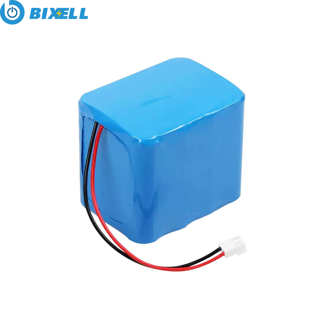 BIXELL CE Certified 18650 4S3P 14.8V 9.6AH Lithium Ion Cylindrical Battery Pack with 1000 Cycles for LED Lighting