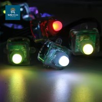 Vente en gros de lumières à pixels numériques RGBW SMD5050 WS2811 25 mm IP68 pour la décoration de bâtiments, 0,6 W, garantie de 5 ans