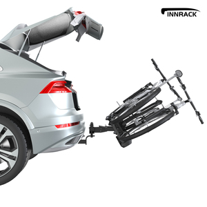 OEM Factory barra di traino in alluminio montaggio posteriore portabiciclette portabiciclette per 2 biciclette gancio di traino per bici - Product Image 4