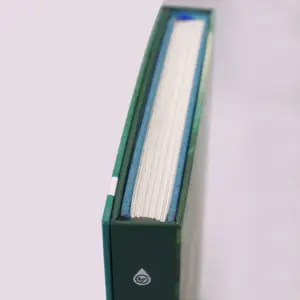 शीर्ष गुणवत्ता लक्जरी कपड़ा हार्ड कवर अंग्रेजी कहानी की किताब के साथ आस्तीन मुद्रण