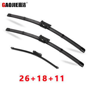 Escobillas Limpiaparabrisas Sin Marco Gaojie para Volkswagen Golf 7 2012-2020, Goma Sintética, Ángulo de Raspado de 180 Grados - Product Image 4