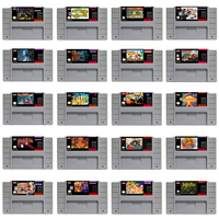 Cartouche de jeu vidéo 16 bits en langue anglaise pour économie de batterie Version USA Jeux NTSC SNES pour cartouche Nintend o SNES