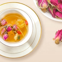 Bourgeons de rose rouge séchés Mei Gui Hua de haute qualité, thé aux fleurs d'herbes, pétales de rose