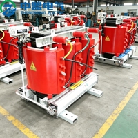 SCB13 1000kVA 10kV/0.4kV Tiga Fasa Tipe Kering Resin Tuang Tahan Suhu Tinggi Transformator Daya Kontrol Suhu Otomatis